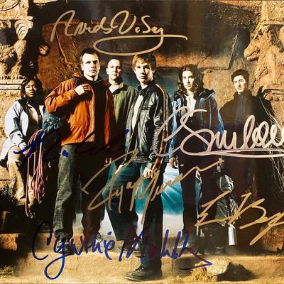 Veritas: The Quest cast signed photo