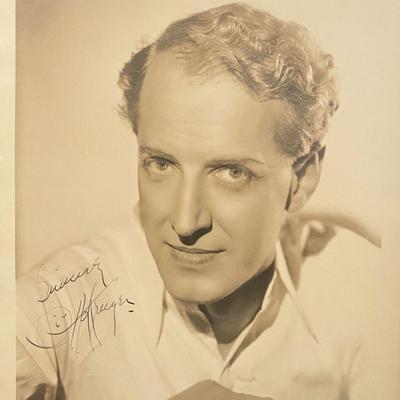Otto Kruger Signed Photo