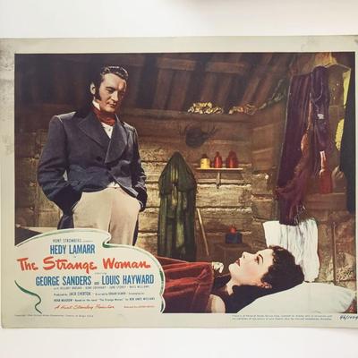 The Strange Woman original 1946 vintage lobby card