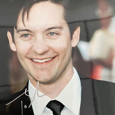 Spiderman Tobey Maguire signed photo