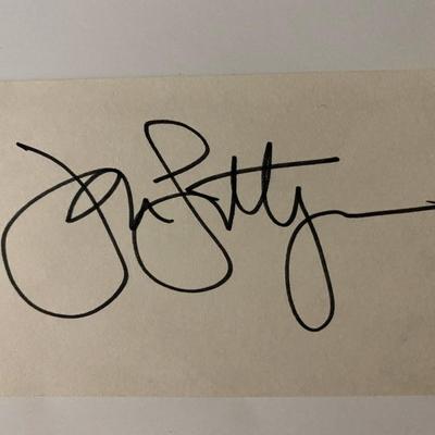 John Lithgow signature cut