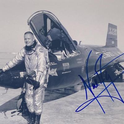 Neil Armstrong signed photo
