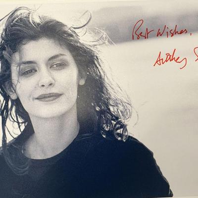 Audrey Tautou signed photo