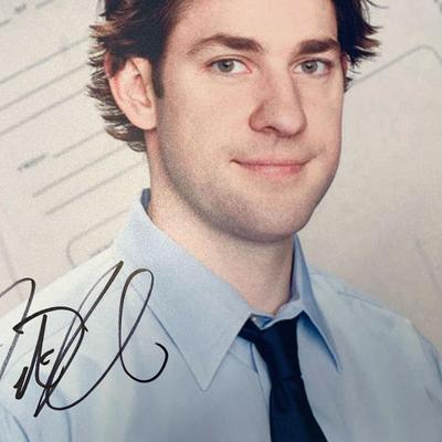 The Office John Krasinski signed photo