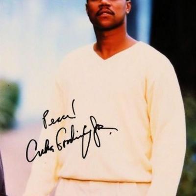 Cuba Gooding Jr. signed photo 