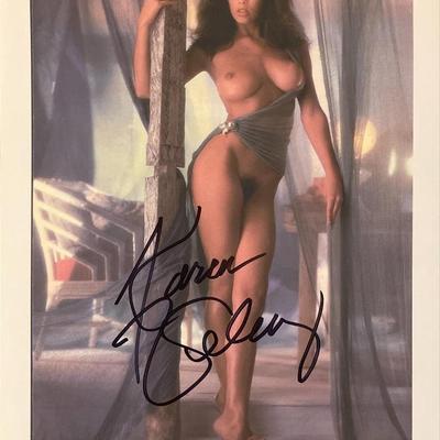 Karen Velez signed photo