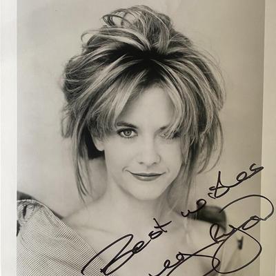 Meg Ryan signed photo