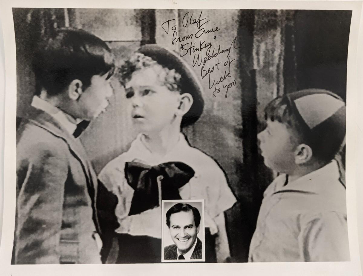 Little Rascals Ringing Bell Little Rascals signed photo | EstateSales.org