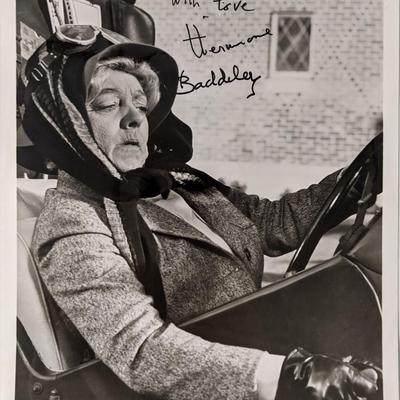 Hermione Baddeley signed photo