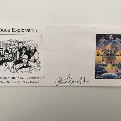 Star Trek: The Next Generation Patti Yasutake
signed cover