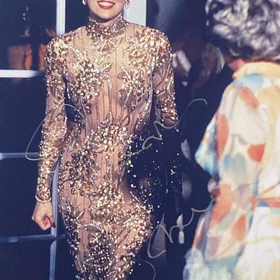 Sharon Stone signed photo