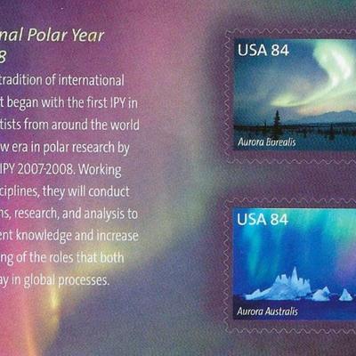 International Polar Year 2007 - 2008 collector's stamp sheet 