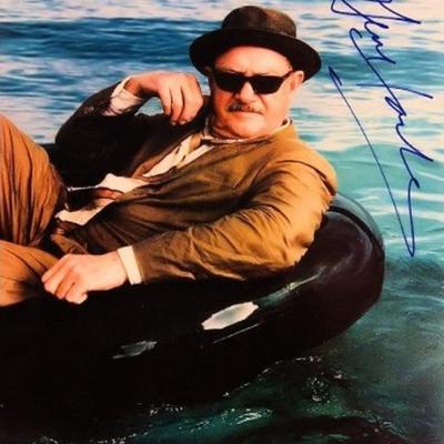 Gene Hackman signed photo 