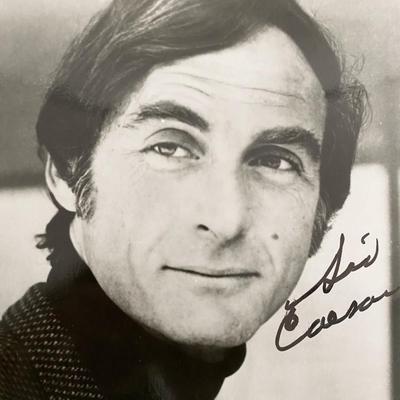 Sid Caesar signed photo