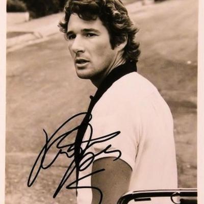 Richard Gere signed promo photo 