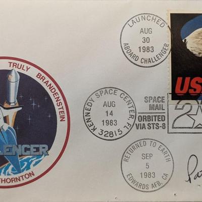 Patrick "Pat" Forrester Signed NASA 25th Anniversary Challenger First Day Cover 