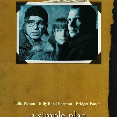 A Simple Plan 1998 original double-sided movie poster