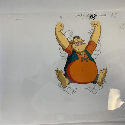 Original cartoon artwork sericel
