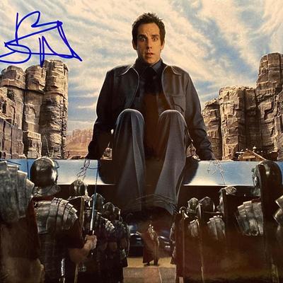 Night at the Museum Ben Stiller signed movie photo