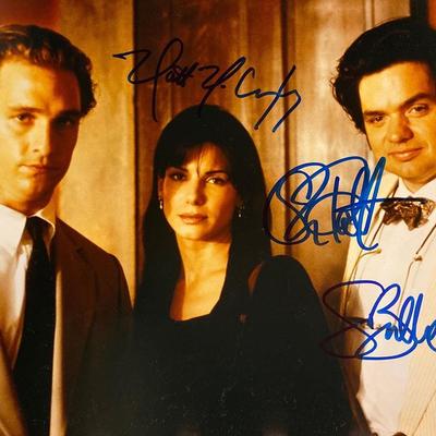 A Time to Kill cast signed movie photo