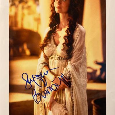 Troy Saffron Burrows signed movie photo