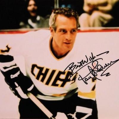 Paul Newman signed movie photo 