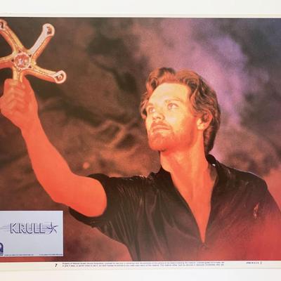 Krull original 1983 vintage lobby card