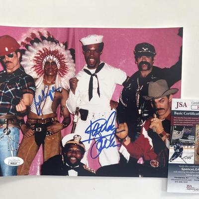 The Village People Felipe Rose signed photo. JSA