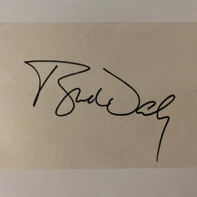 Tyne Daly signature cut