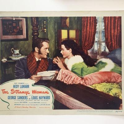 The Strange Woman original 1946 vintage lobby card