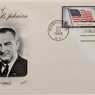 1965 Inauguration Of Lyndon B. Johnson First Day Cover - Jan. 20 1965