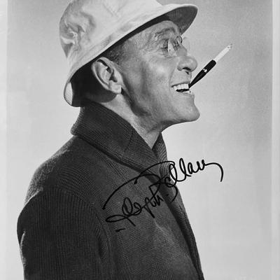 Ralph Bellamy signed "Sunrise at Campobello" movie photo