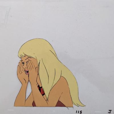 Jana Of The Jungle Original Animation Cel