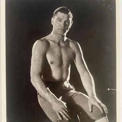 Jack Dempsey Postcard Photo