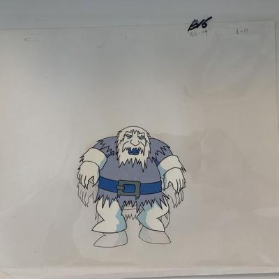 Original cartoon artwork sericel