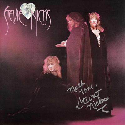 Stevie Nicks signed The Wild Heart album
