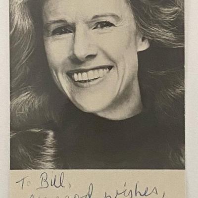 The Closer Frances Sternhagen Signed Photo and Note