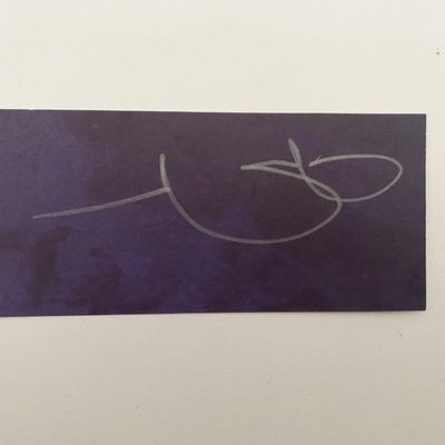 †he Thing Thomas G Waites Original Signature 