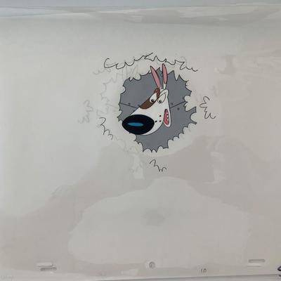 Original cartoon artwork sericel
