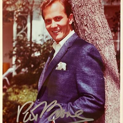 Pat Boone signed photo