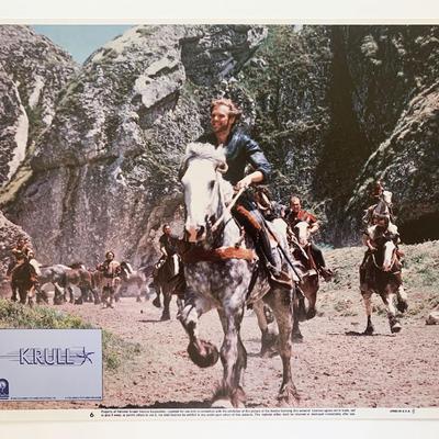 Krull original 1983 vintage lobby card