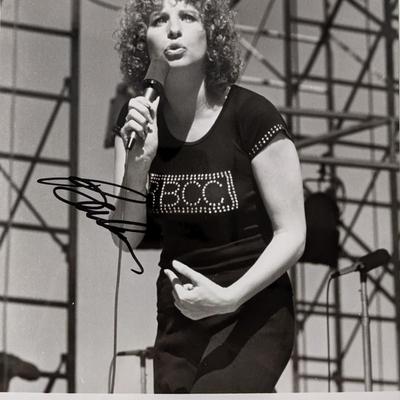 A Star is Born Barbra Streisand signed photo