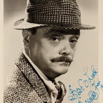 Bernard Fox signed photo