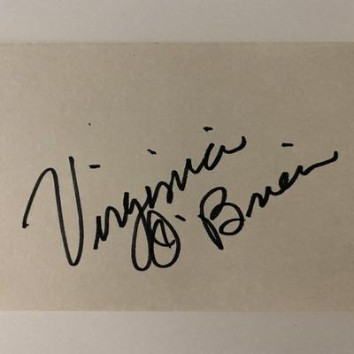 Virginia O'Brien signature cut