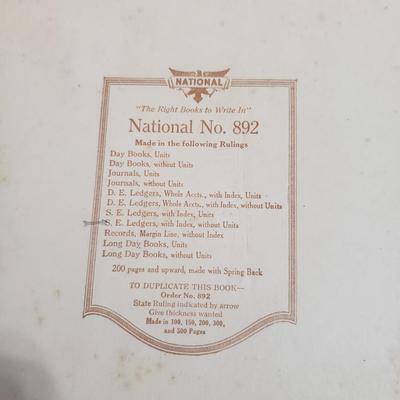 Vintage Ledgers and Rulers (DR-KD)