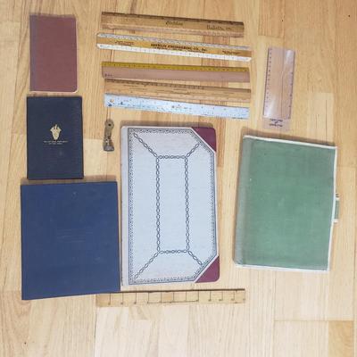 Vintage Ledgers and Rulers (DR-KD)