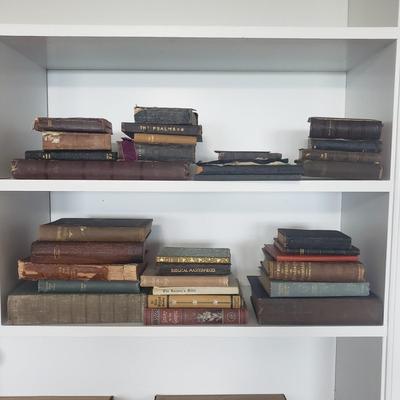 Religion and Antique Bibles from 1800s (DR-KD)