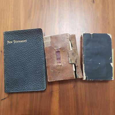 Religion and Antique Bibles from 1800s (DR-KD)
