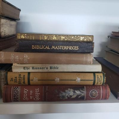 Religion and Antique Bibles from 1800s (DR-KD)