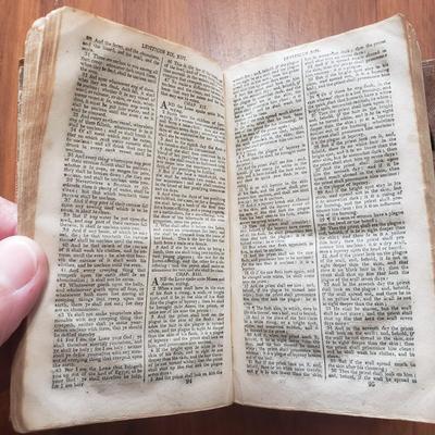 Religion and Antique Bibles from 1800s (DR-KD)